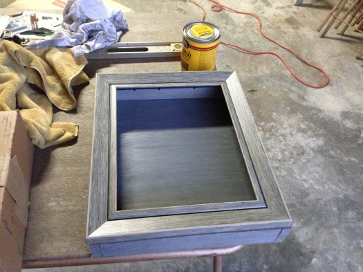 Line up the frame with your box. If it doesn't match up, now is the time to adjust!