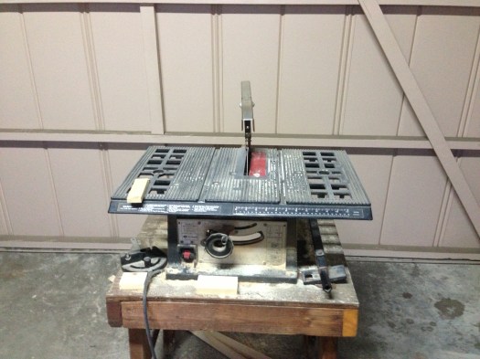 This table saw is my favorite tool. It's helped me with so many projects!