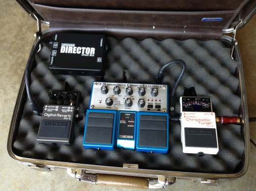 my final setup. NOW, I'm ready to rock.