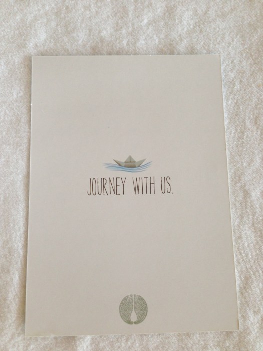 Back of the invitation... I see a lot of monograms on wedding invites these days, but I wanted to do something different and use my family crest. Too bad only my family knew what it was! haha.