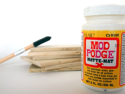 Mod Podge. I kept calling it "Modge Podge". I like my name better.