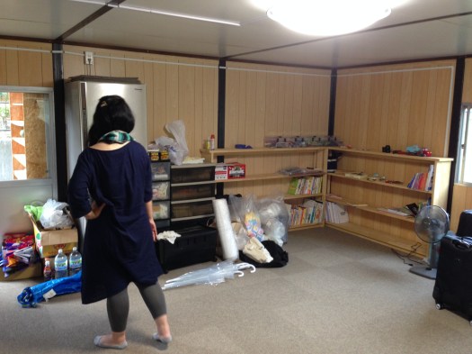 Community room that SOLA operates out of in Asahigaoka.
