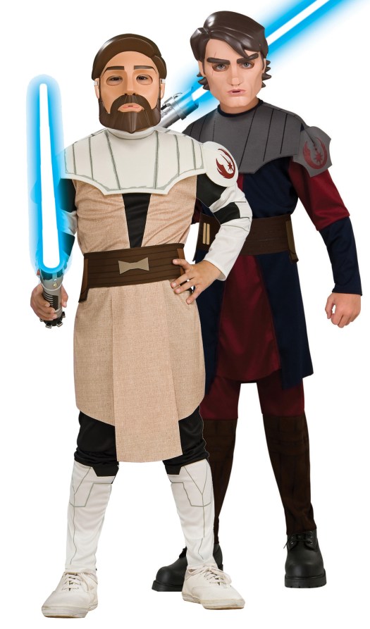 I am opposed to plastic mask costumes at this point in my life.